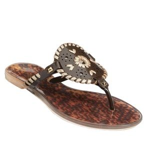 Jack Rogers Georgica Jelly Tortoise Flip Flop